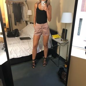 Satin shorts